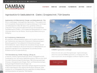 damban.de Webseite Vorschau