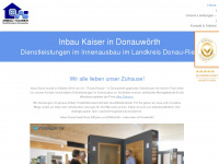 inbau-kaiser.de Webseite Vorschau