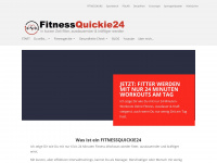 fitnessquickie24.de Webseite Vorschau