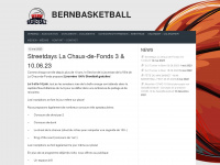 bernbasketball.ch Webseite Vorschau
