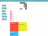 visualartschoolbasel.ch Webseite Vorschau