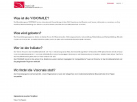 visionale.com Webseite Vorschau