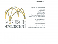 gipsergeschaeft-reisch.ch Webseite Vorschau