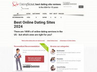datingscout.com Webseite Vorschau