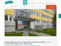 studenten-wohnheim-dresden.de Webseite Vorschau