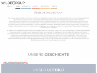 wilde-group.com Webseite Vorschau