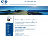 preussundpartnerberlin.com Webseite Vorschau