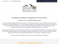 dorfgastein.info Webseite Vorschau