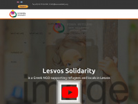 lesvossolidarity.org Webseite Vorschau