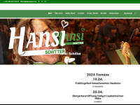 hansimusic.de Webseite Vorschau