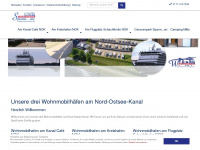 wohnmobilhafen-nok.de Webseite Vorschau