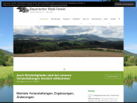 waldverein-mitterfels.de Webseite Vorschau