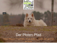 pfoten-pfad.de Webseite Vorschau