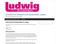 datenschutz-schluesseldienst-ludwig.de Webseite Vorschau