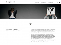 koenigsfreunde.com Webseite Vorschau