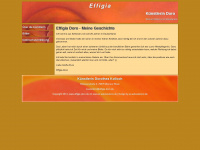 effigia-doro.de Webseite Vorschau