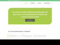 steinundfliesen.com Webseite Vorschau