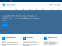 cranioconcept.ch Webseite Vorschau