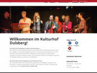 kulturhof-dulsberg.de Webseite Vorschau