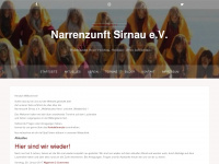 narrenzunft-sirnau.de Webseite Vorschau