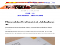 karnatz-elektro.de Webseite Vorschau