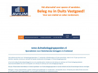 duitsebeleggingspanden.nl Webseite Vorschau