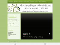 gartenpflege-gestaltung.at Webseite Vorschau