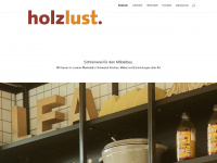 holzlust.com Webseite Vorschau