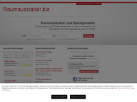 raumausstatter.biz Webseite Vorschau