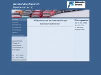 autoservice-zieverich.de Webseite Vorschau