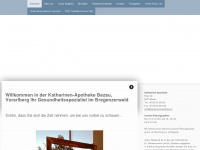 katharinenapotheke.at Webseite Vorschau