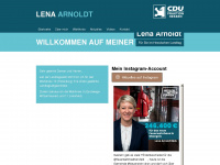 lena-arnoldt.de Webseite Vorschau