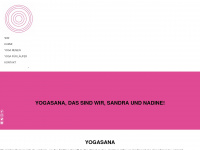yogasana-yoga.de Webseite Vorschau