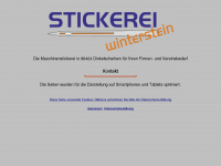 winterstein.cc Webseite Vorschau