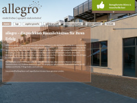 allegro-park.ch Webseite Vorschau