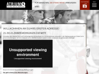 atrium-s.ch Webseite Vorschau
