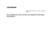 krogmannmusik.de Webseite Vorschau