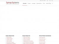 synop-systems.com Webseite Vorschau