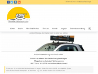 autodachwerbung.at Webseite Vorschau