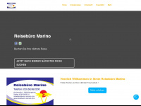 reisebuero-marino.com Webseite Vorschau
