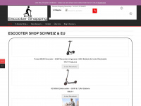 escooter-shopping.com Webseite Vorschau