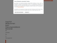 heizungsnotdienst-muenchen24.de Webseite Vorschau
