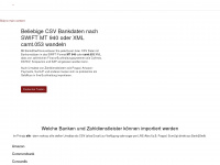 bank2swift.de Webseite Vorschau