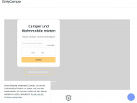 mycamper.ch Webseite Vorschau