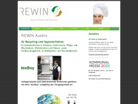rewin.at Webseite Vorschau