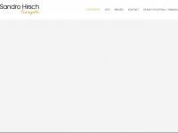 sandrohirsch.com Webseite Vorschau