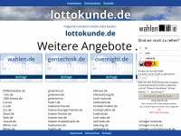lottokunde.de Webseite Vorschau
