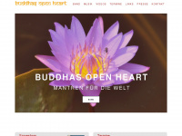buddhasopenheart.com Webseite Vorschau
