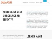 fabula-games.de Webseite Vorschau