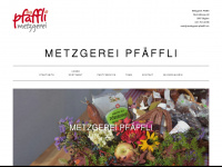 metzgerei-pfaeffli.ch Webseite Vorschau